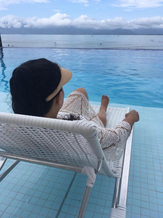 Apartamento Pe Na Areia Frente Para O Mar E Piscina Na Prainha Caraguatatuba Bagian luar foto