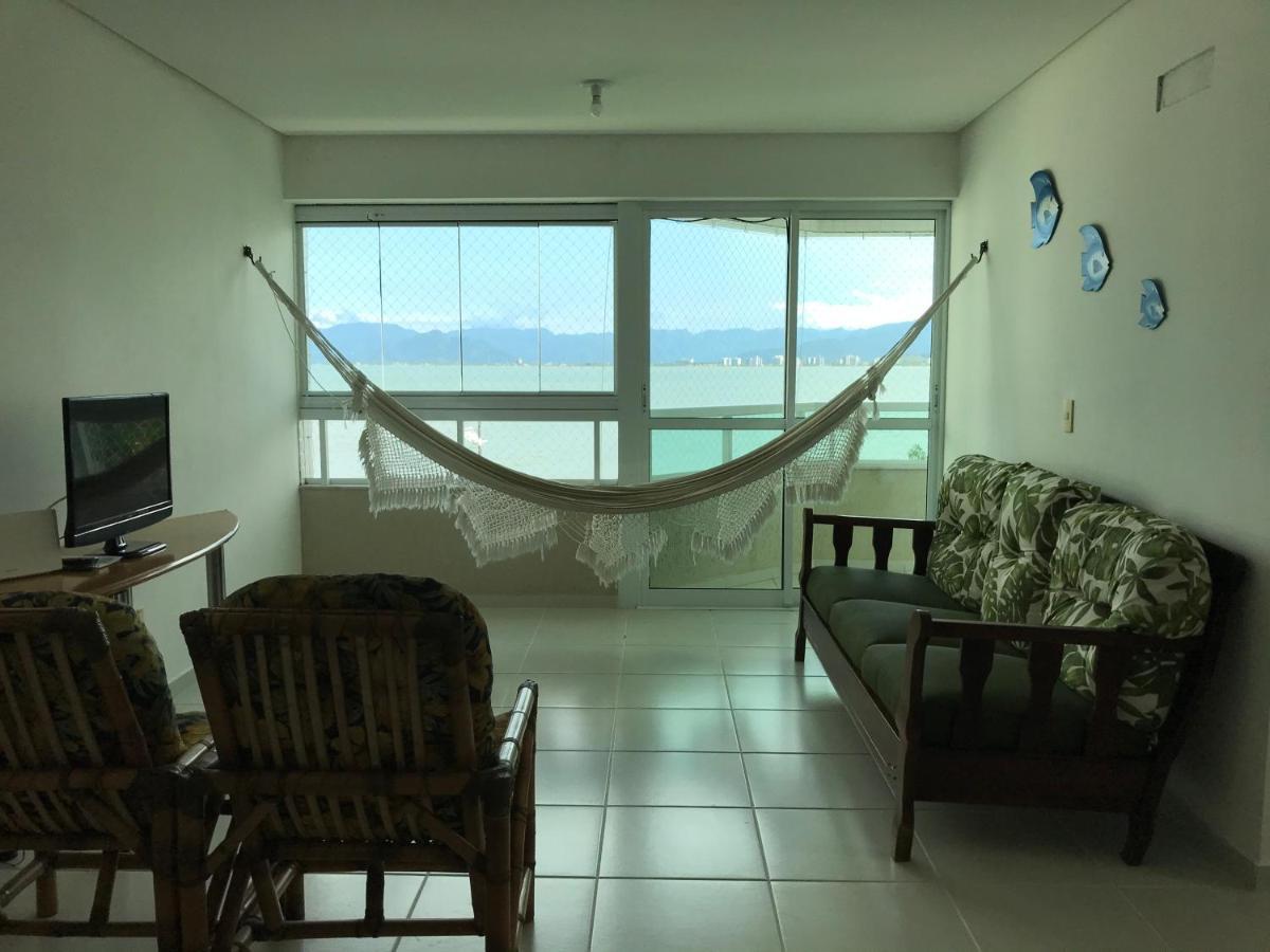 Apartamento Pe Na Areia Frente Para O Mar E Piscina Na Prainha Caraguatatuba Bagian luar foto
