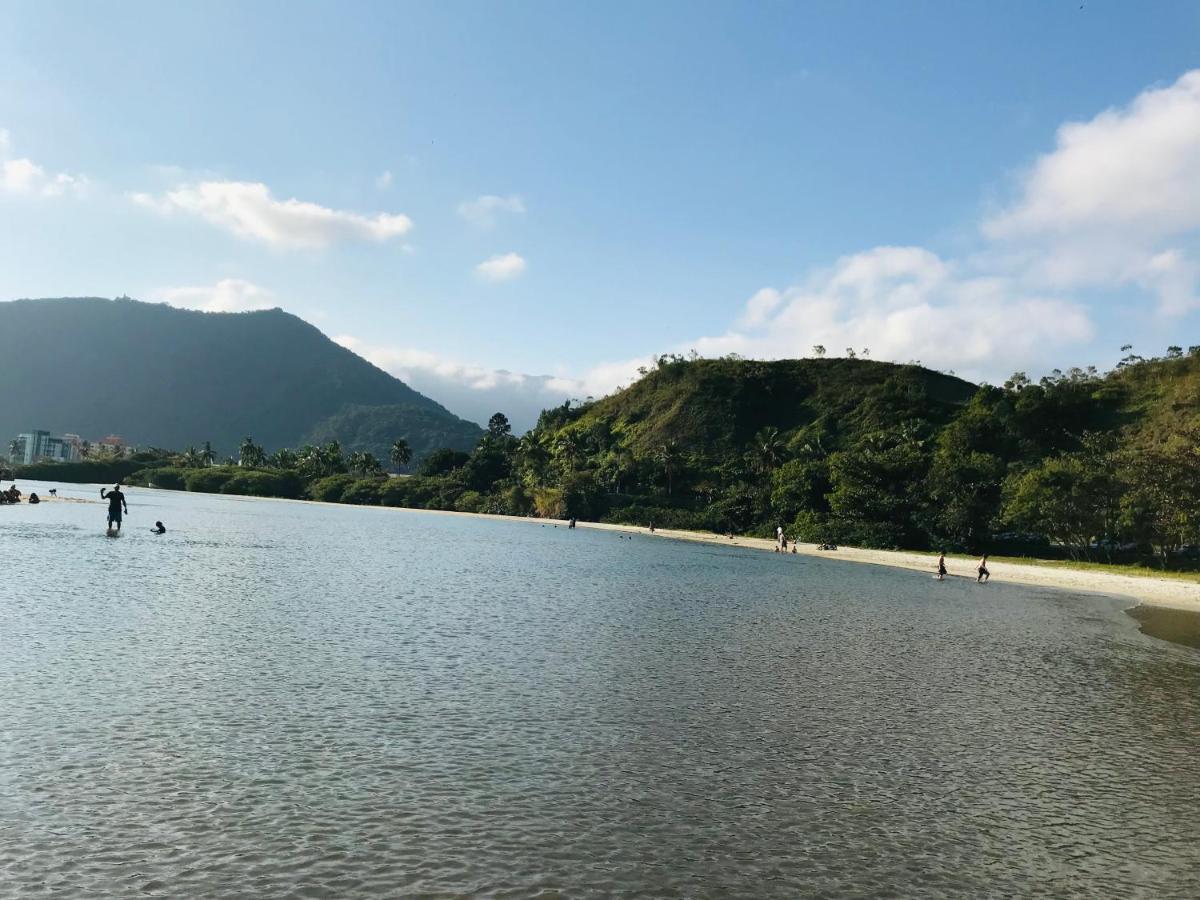 Apartamento Pe Na Areia Frente Para O Mar E Piscina Na Prainha Caraguatatuba Bagian luar foto