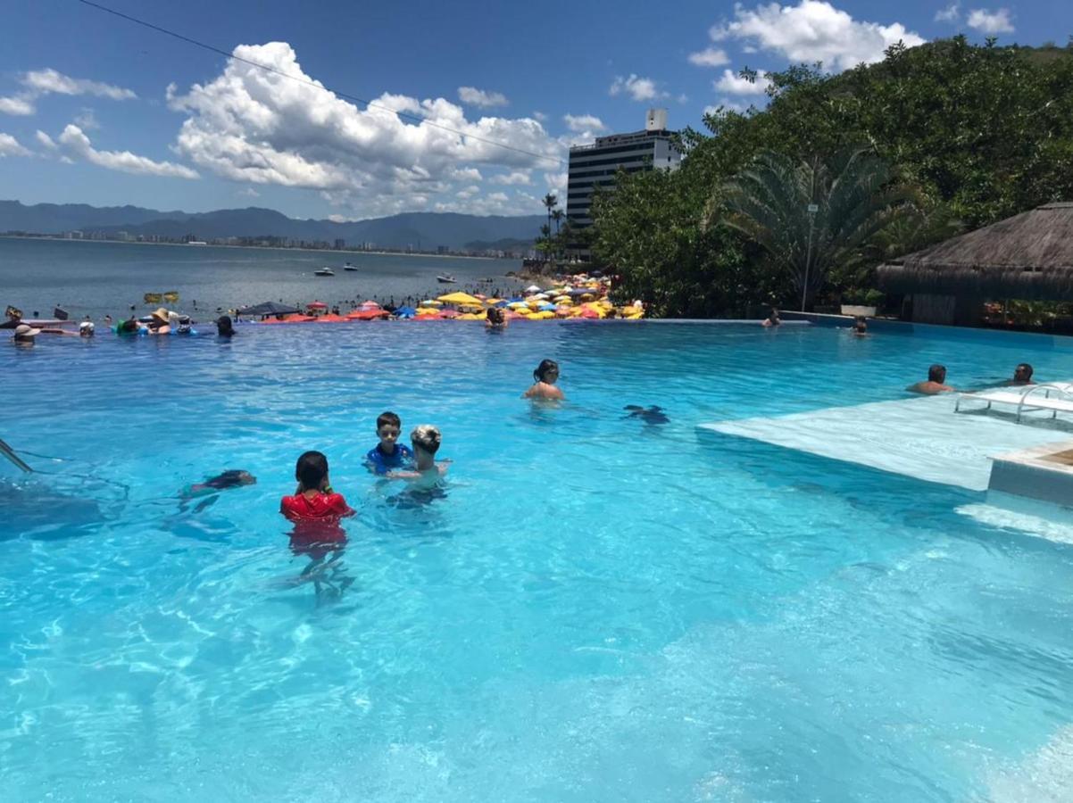 Apartamento Pe Na Areia Frente Para O Mar E Piscina Na Prainha Caraguatatuba Bagian luar foto