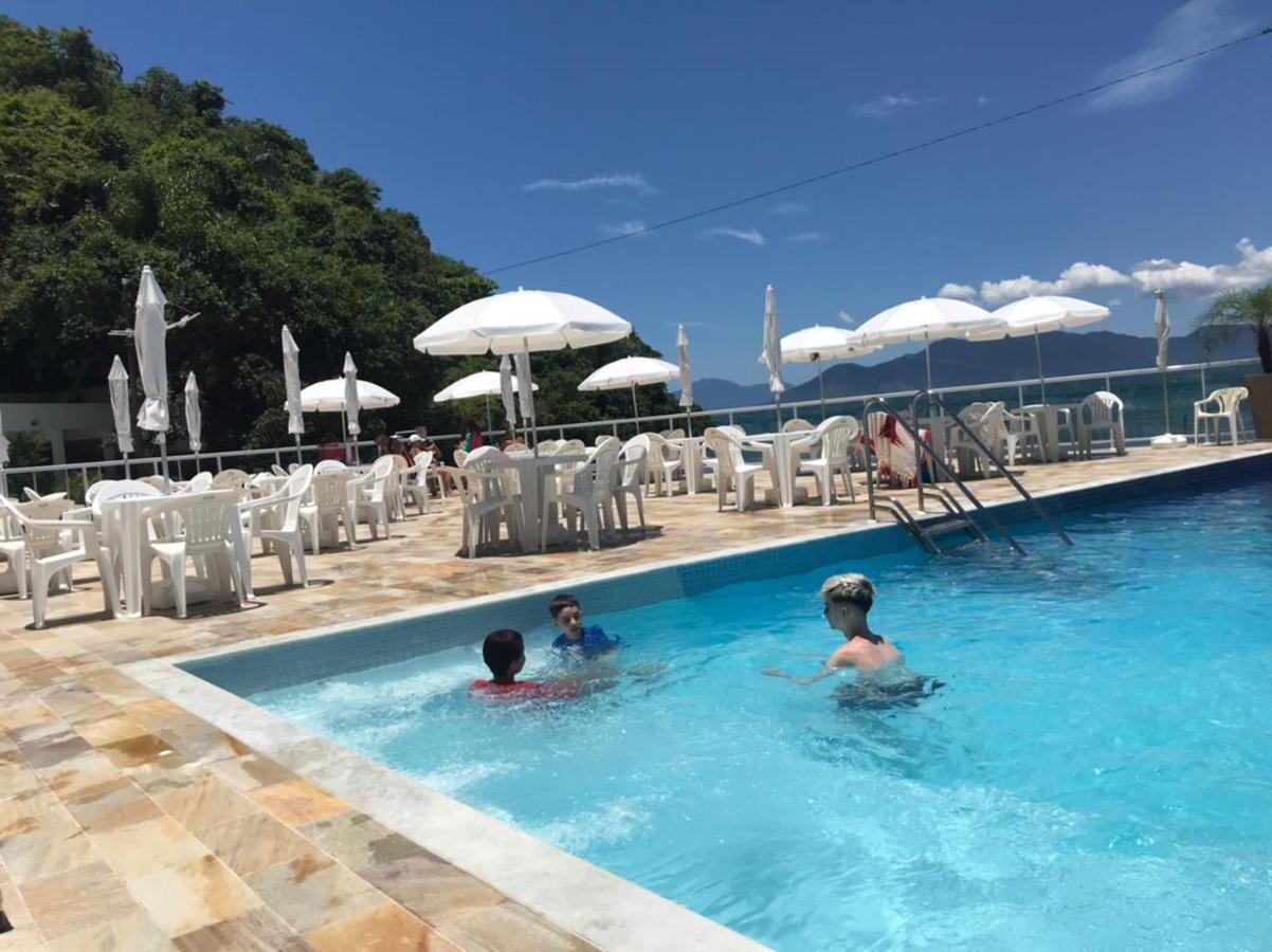 Apartamento Pe Na Areia Frente Para O Mar E Piscina Na Prainha Caraguatatuba Bagian luar foto
